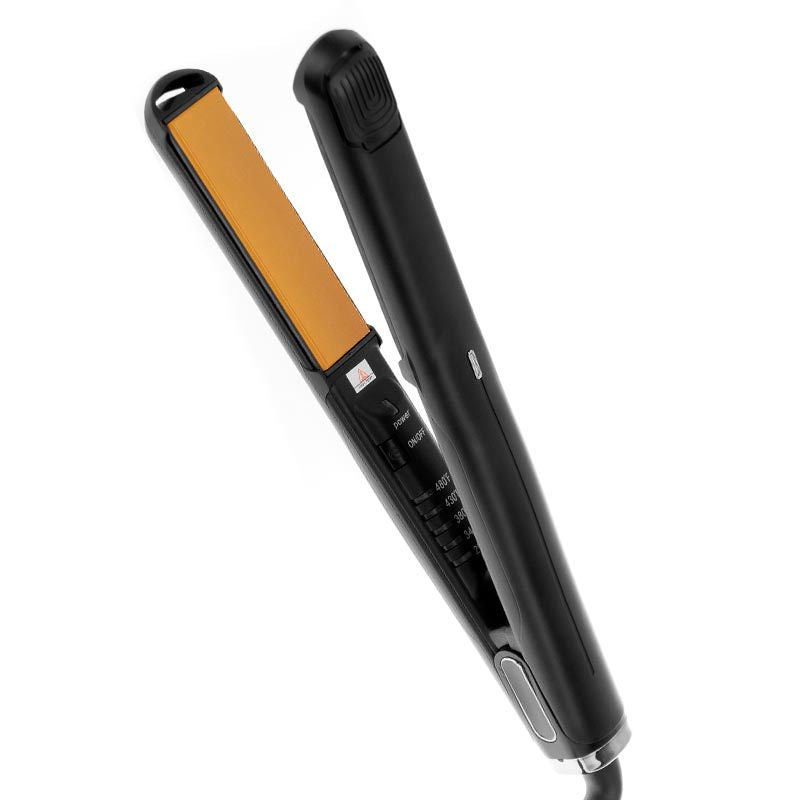 Cross-border new electric splint, hair straightener, curling iron, quick-heating ceramic plate, wet and dry LED temperature control hair salon