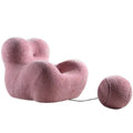 Wool roll ladieswear's embrace sofa chair lazy sofa can lie down and sleep creative style single living room balcony bedroom