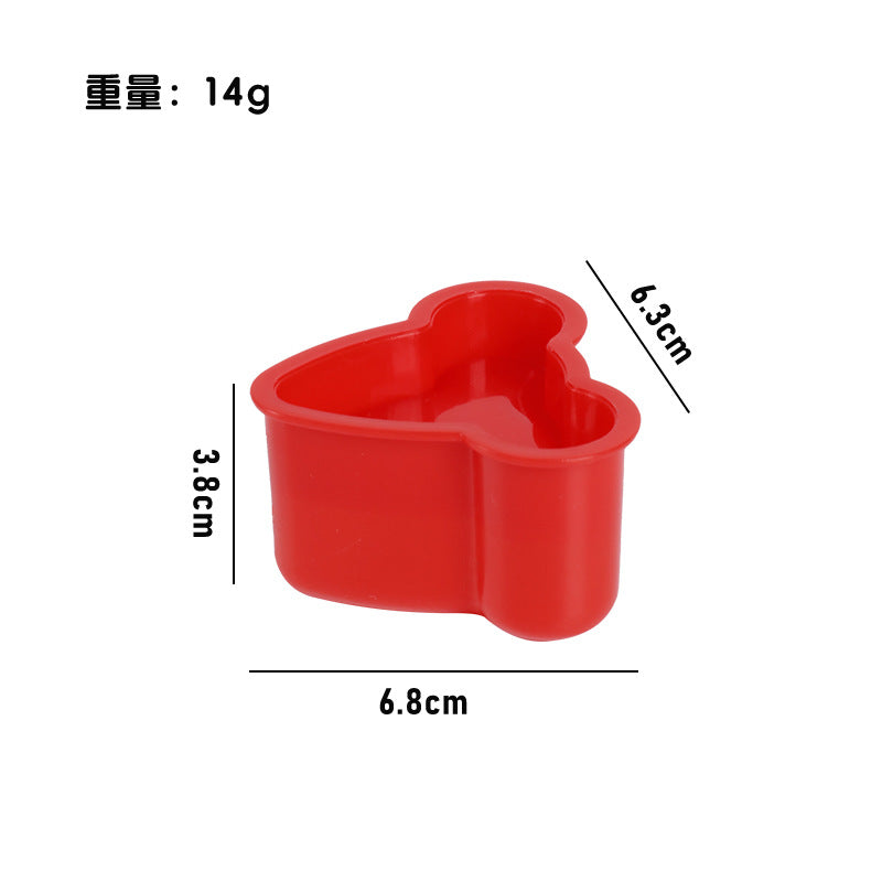 diy creative sushi rice ball molds - kids' rice molds, cartoon-shaped kitchen baking, home use bento molds
