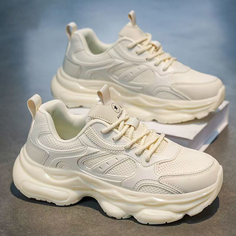 Men's summer 2026 new trendy brand high-end soft sole running casual versatile hong kong style student dad sneakers