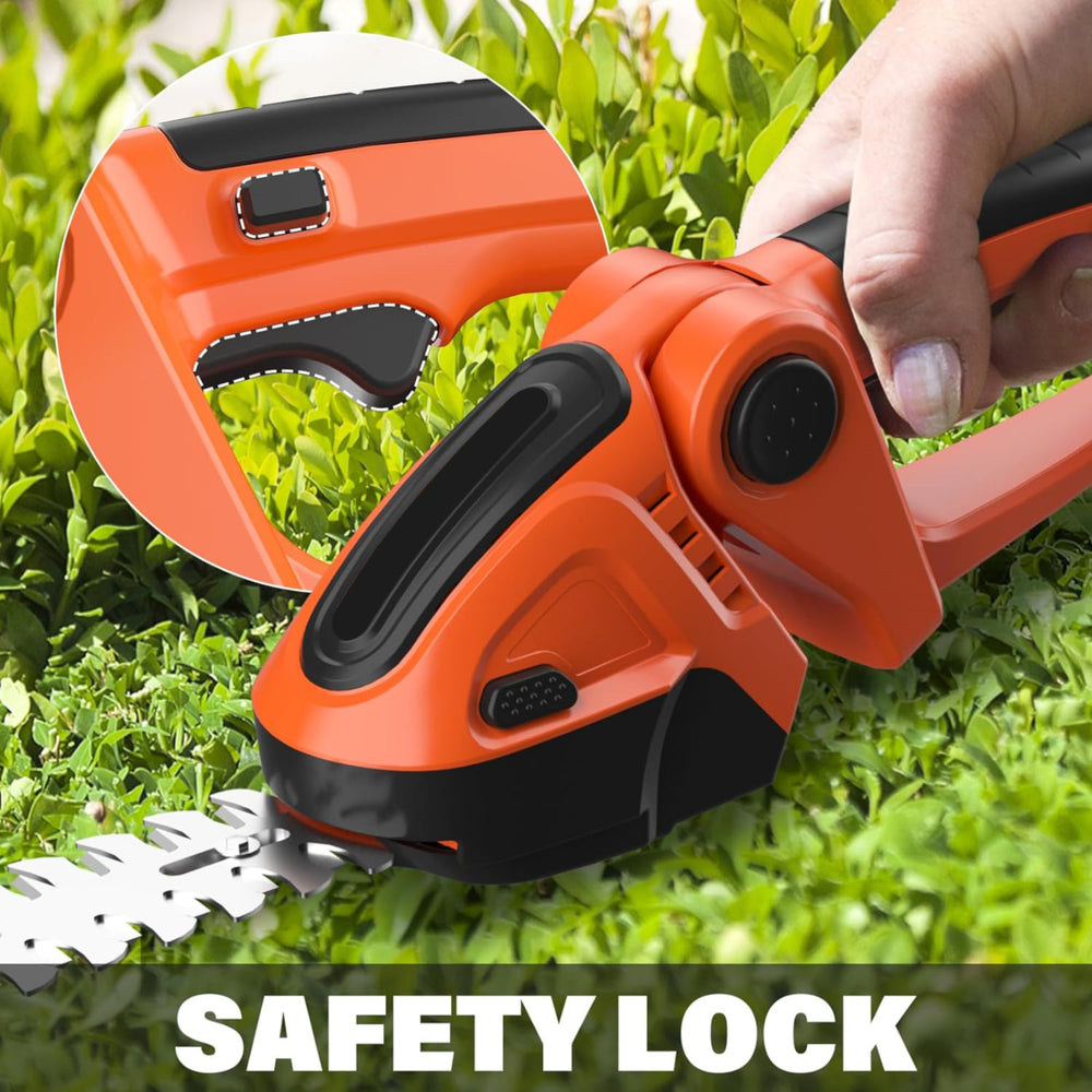 For homelithium battery hedge trimmer hand tool fence cutter manual rechargeable trimmer electric lawn mower pruning shears