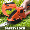 For homelithium battery hedge trimmer hand tool fence cutter manual rechargeable trimmer electric lawn mower pruning shears