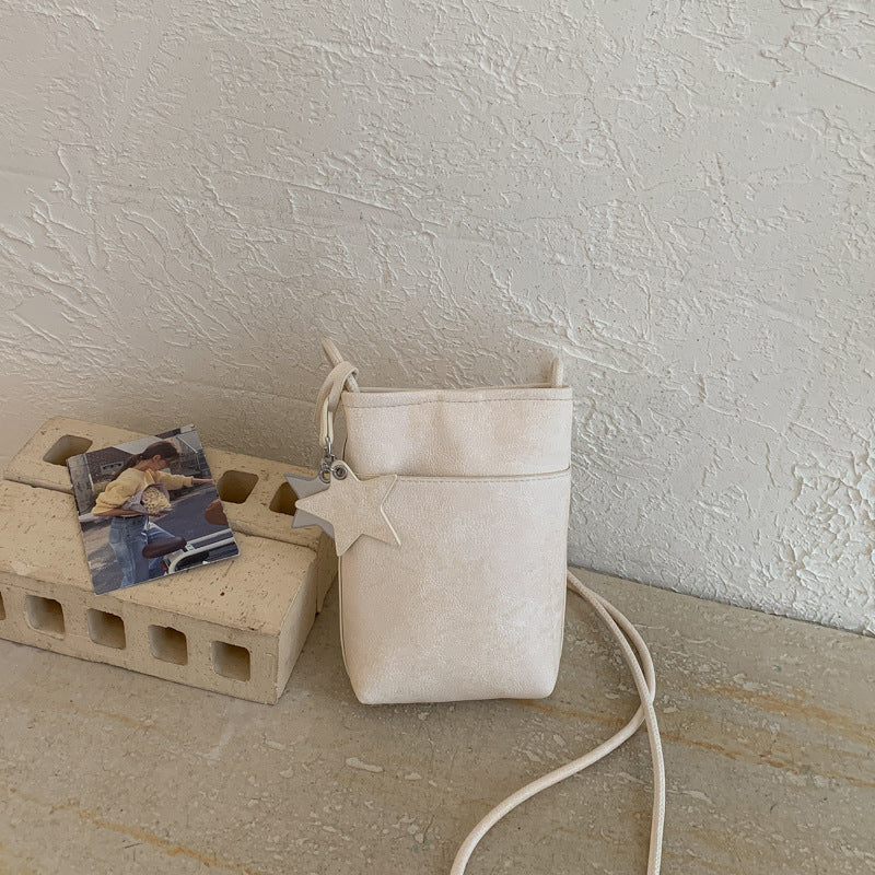 2026 spring/summer new arrival: minimalist & versatile crossbody bag - women's ins style star charm phone bag & coin purse