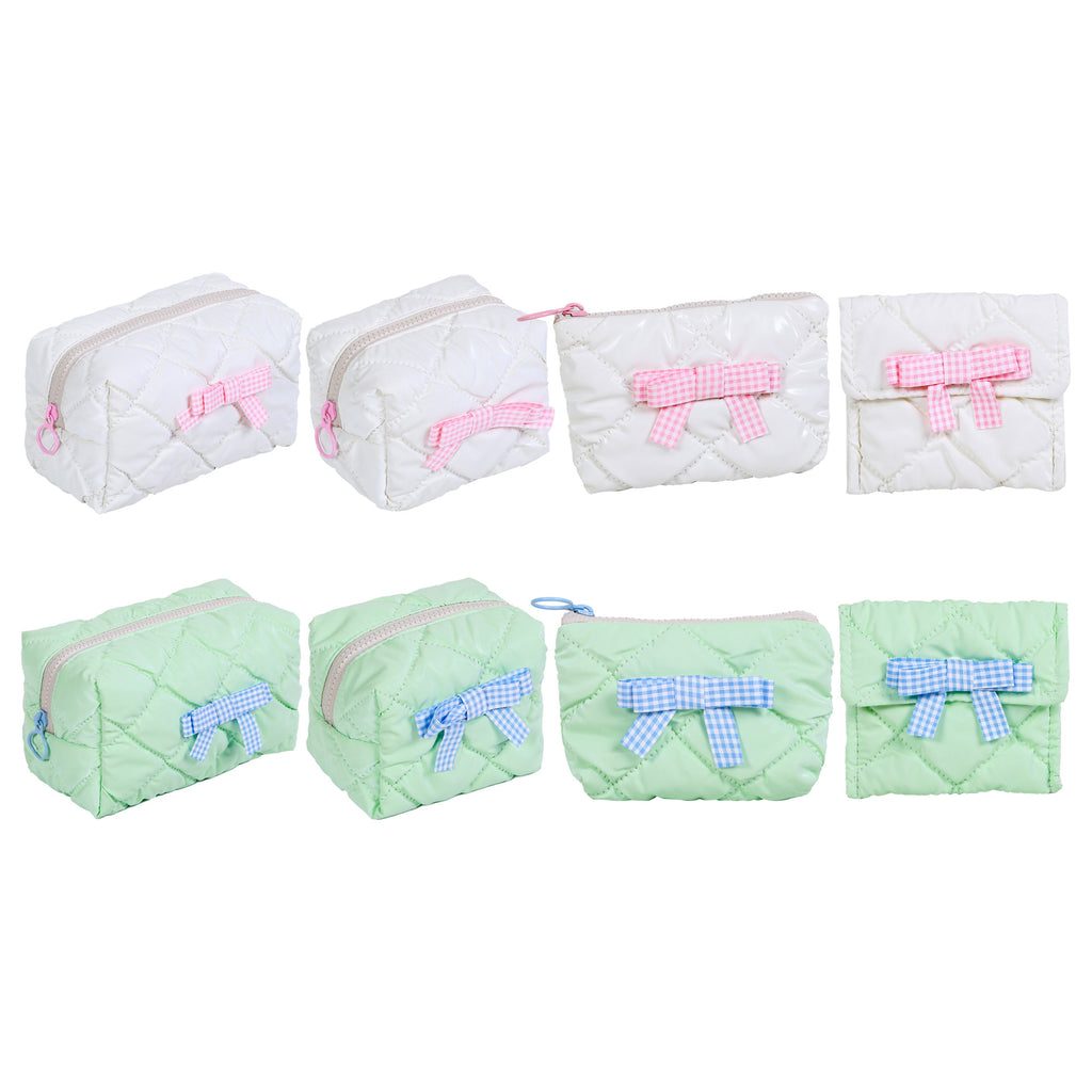 Small fresh cosmetic bag, portable and high-value women's bag, small in the bag, waterproof storage bag, change bag, earphone bag.