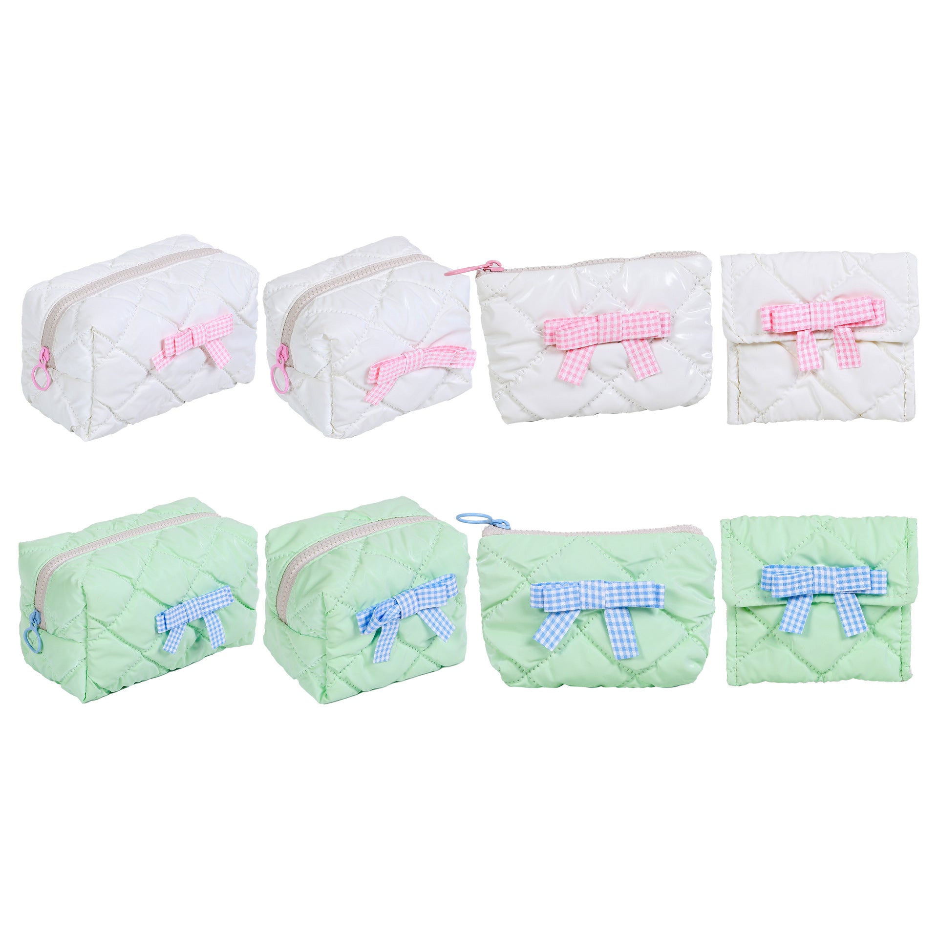 Small fresh cosmetic bag, portable and high-value women's bag, small in the bag, waterproof storage bag, change bag, earphone bag.