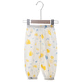Baby pants summer boys and girls anti-mosquito pants thin baby pure cotton bloomers lightweight breathable cartoon printing pants