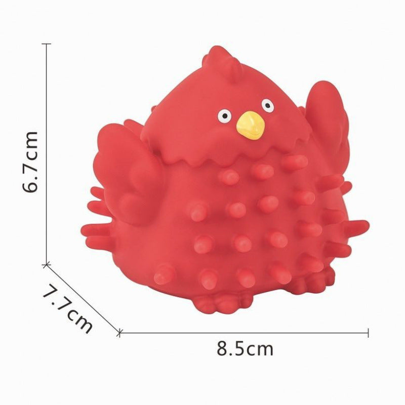 Cross-border  baby 3D touch ball soft glue hand ball baby perception climbing massage toy Manhattan ball