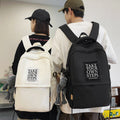 Stylish commuter backpack: high-capacity, aesthetic, minimalist design for women - perfect for middle school, high school, and college students. ideal for travel, casual use, and versatile styling