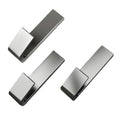 Space aluminum door rear hook strong adhesive load-bearing coat hook no punching adhesive hook coat hook wall-mounted wall coat hook