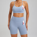 buttery solf lycra sports suit women's nude seamless yoga suit classy fitness suit