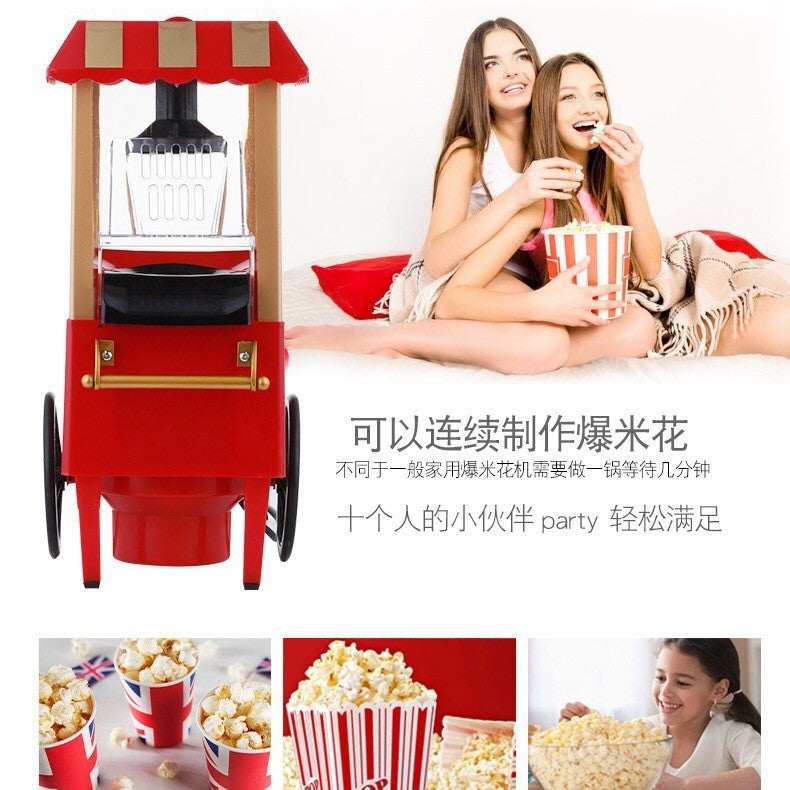 new small popcorn machine play house toys kids making popcorn machine diy holiday gifts wholesale