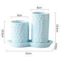 Macaron color chopstick cage for home kitchen storage kitchen utensils with drain holes hammered chopstick barrel spoon tableware storage