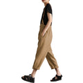 2026 cross-border wish amazon new european and american style women's vintage cotton linen overalls casual long pants - in stock