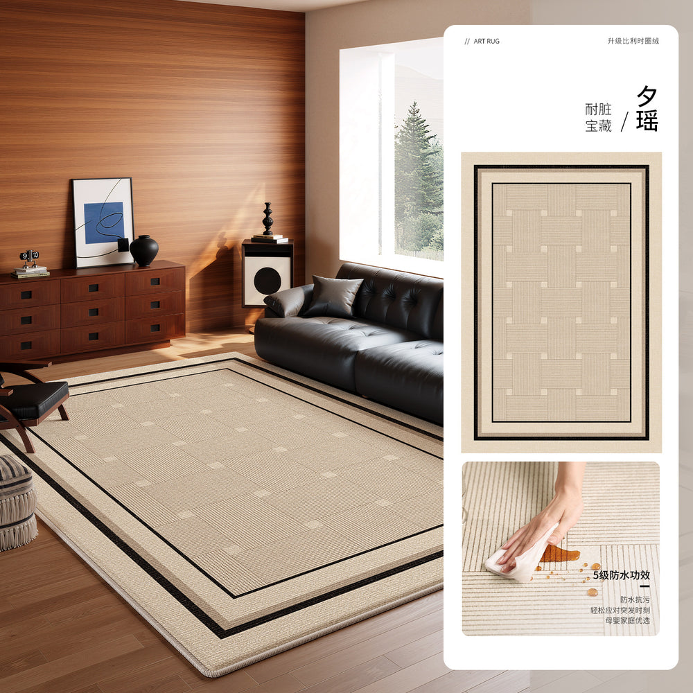 Carpet living room medieval style accessible luxuryclassy sofa sound insulation mat stain-resistant abrasion resistant bedroom large area full bed blanket