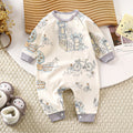 Baby pure cotton onesie baby 180g boneless romper thin cotton thickened partial placket romper kids pullover onesie
