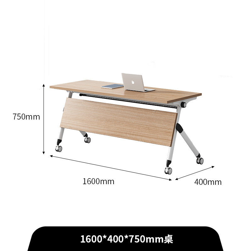 Saint li folding conference table - minimalist modern design, modular and mobile, splicing training table and chairs for educational institutions and learning environments