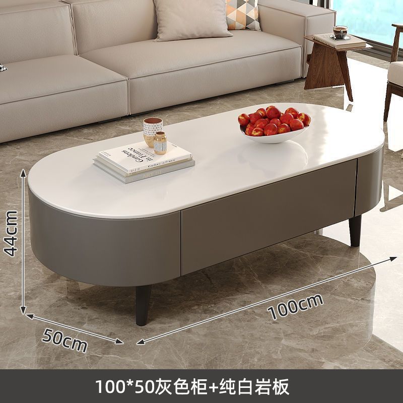 Coffee table accessible luxurycasual living room for home small apartment oval coffee table slate new arrival tea table classy coffee table table