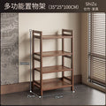Solid wood chinoiserie tea set storage rack tea ornaments display rack tea cabinet small tea room storage cabinet
