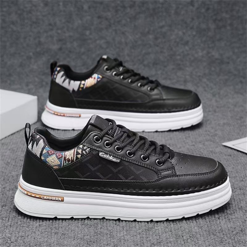 Popular men's shoes springniche style original easiest for matchcasual sneakers men's sports thick sole heightening xiaobai trendy shoes