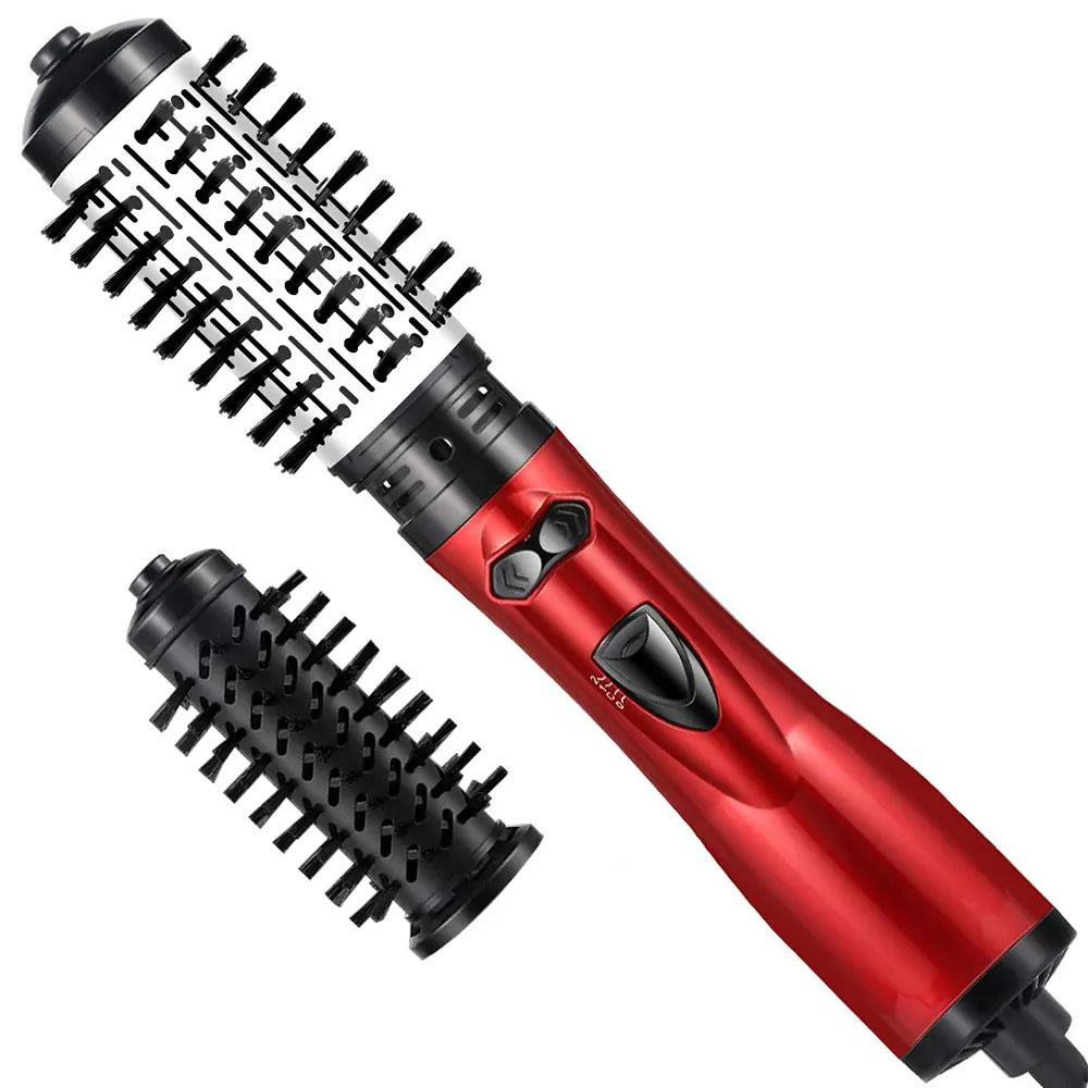 Cross-border new rotating automatic curling iron straight hair comb curly hair straight hair blowing three-in-one multi-functional hot air comb