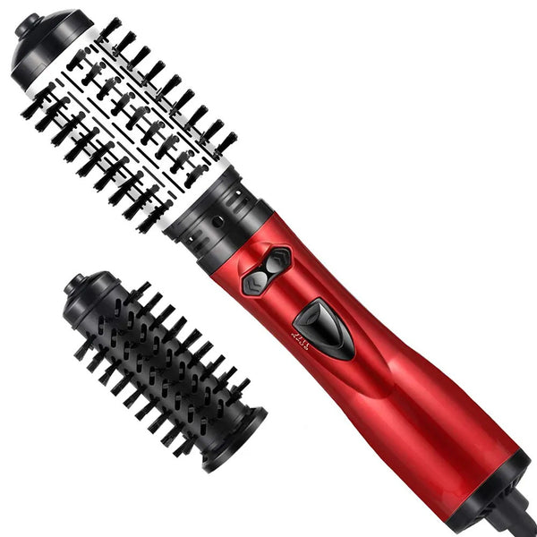 Cross-border new rotating automatic curling iron straight hair comb curly hair straight hair blowing three-in-one multi-functional hot air comb