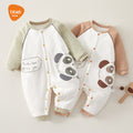 Babibele baby onesies - autumn/winter lightweight cotton, quilted pajamas, rompers, pure cotton baby clothes