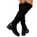 autumn and winter over-the-knee boots for women  new export large size difference 0.5   dropshipping