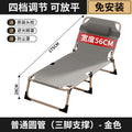Multifunctional foldable bed single bed nap widened simple lunch break bed accompanying portable army cot office recliner