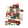 Kids' pretend play kitchen toy set - spraying water, cooking, and kitchenware - birthday gift for boys and girls - new cross-border product