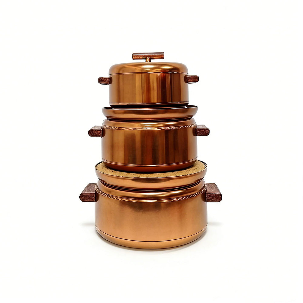 New arrivalnew arrival 3pc thermal insulation box jade handle thermal insulation box cross-border product selection first choice 1.0l-2.0l-3.5l