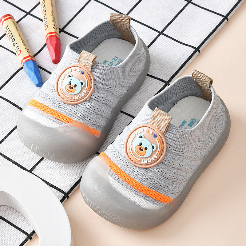 Yidian baby cloth sandals women's summer infant shoes new arrival toddler shoes one year old men's soft bottom