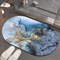 accessible luxury marble diatom mud floor mat bathroom absorbent mat quick-drying non-slip foot mat bathroom entrance floor mat