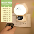 Smart voice control night light - bedside lamp for bedroom, sleep, baby feeding, eye protection, soft light desk lamp for moms and babies