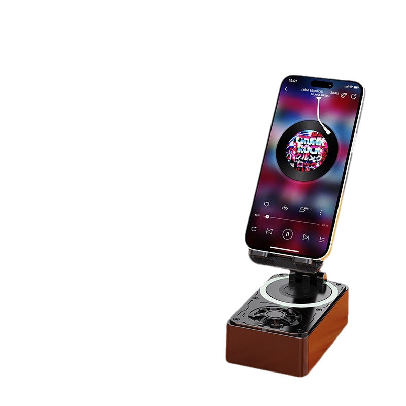 hot-selling desktop live streaming stand - multifunctional 3-in-1 power bank, bluetooth speaker, and phone holder - wholesale