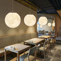 Restaurant courtyard chandelier project landscape waterproof chandelier swimming pool light atmosphere design courtyard charging moon chandelier