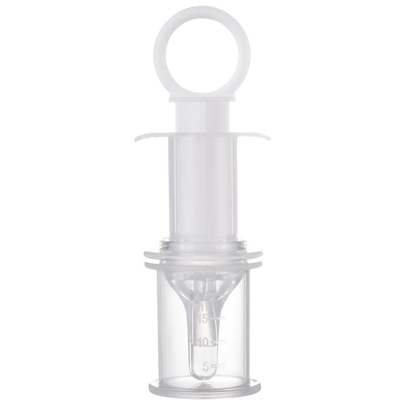 Factory direct sales silicone medicine feeder, baby syringe feeder, liquid inlet on both sides of the anti-choking milk nozzle, medicine feeder, liquid feeder