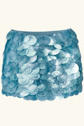 Amazon's new hot girl sequin skirt for women in autumn cross-border fashion sequinsexy short skirt pure color