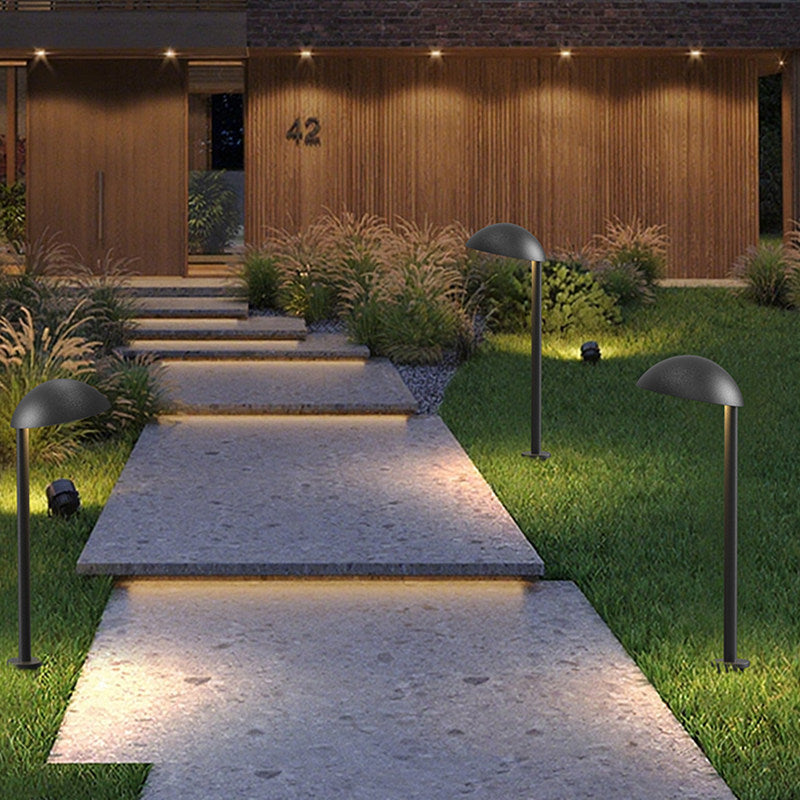 Villa garden landscape stake lights outdoor waterproof park lawn lights courtyard lights minimalist modern pathway turf lights
