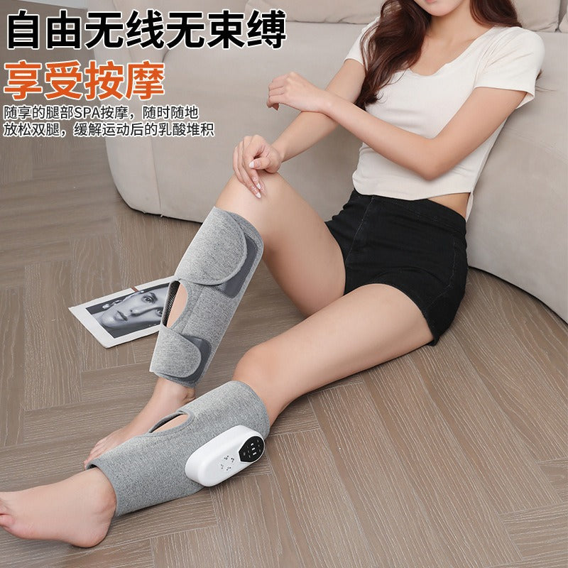 leg massager - multifunctional electric air compression leg shaper with constant temperature hot compress and air pressure calf massager