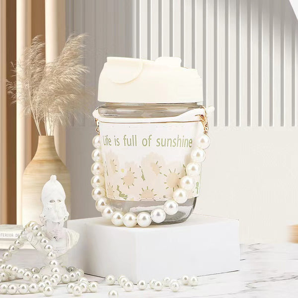 Internet celebrity high-value single drink straw water cup female cute rabbit cup office worker water cup high temperature water bottle summer water bottle cup