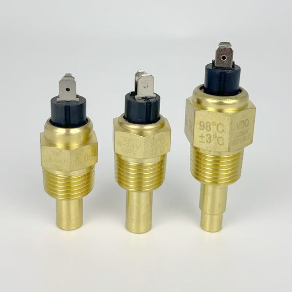 VDO Shangchai Cummins Engine Diesel Generator Water Temperature Sensor Probe Temperature Induction Plug NPT1/2