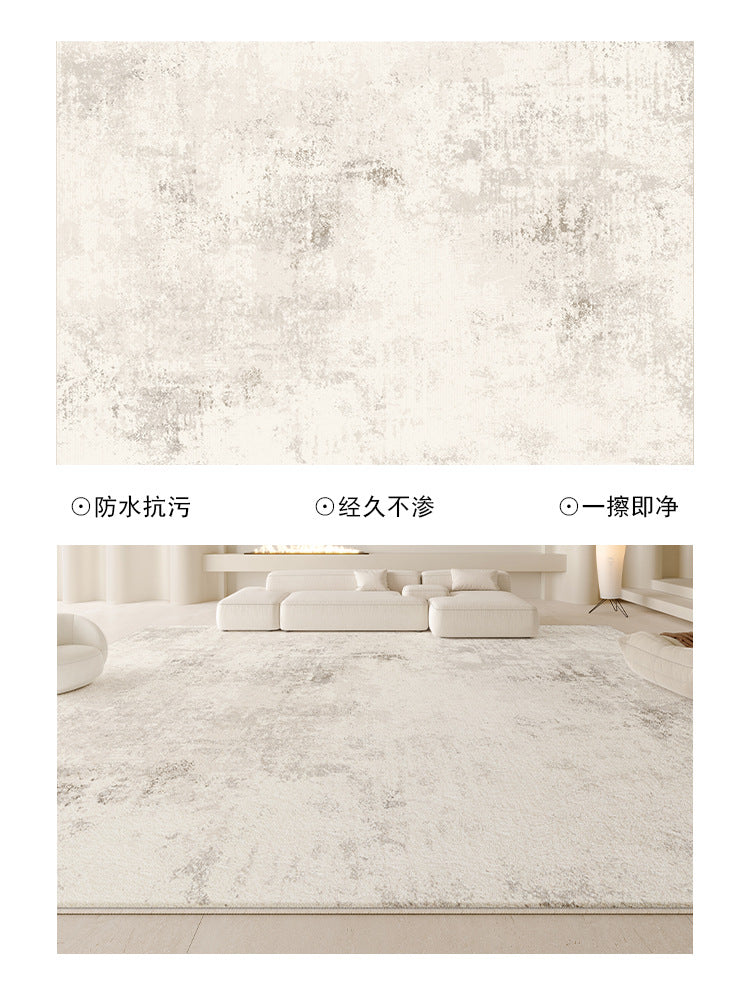 Carpet living room  new cream style light luxury high-end waterproof bedroom floor mat for home sofa large area full paving