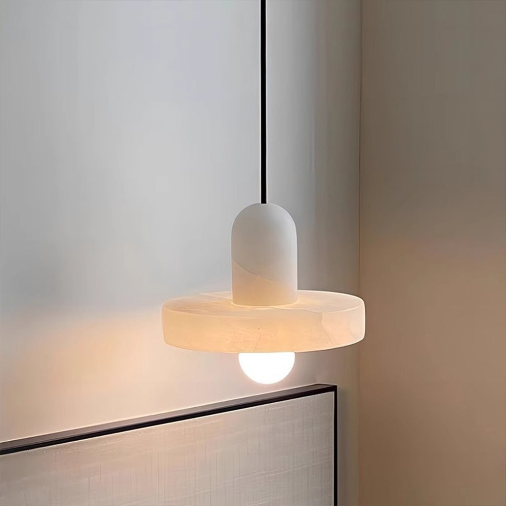 Source factory cross-border wholesale hot style natural accessible luxury spanish marble chandelier bedroom bedside decoration small chandelier