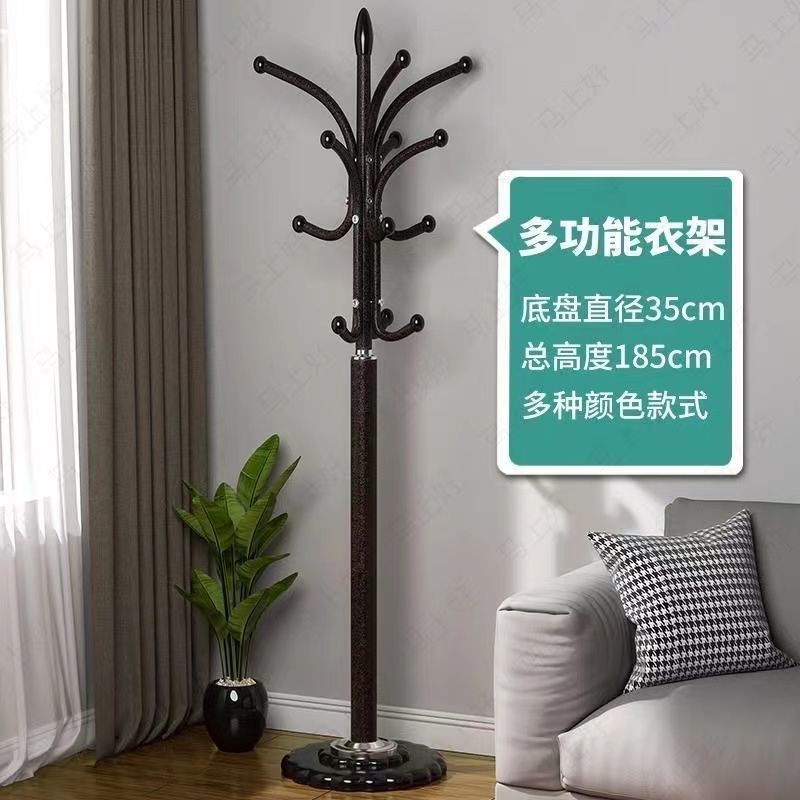 Popular coat rack floor-standing simple modern storage shelf clothes rack clothes rack entrance hall storage artifact