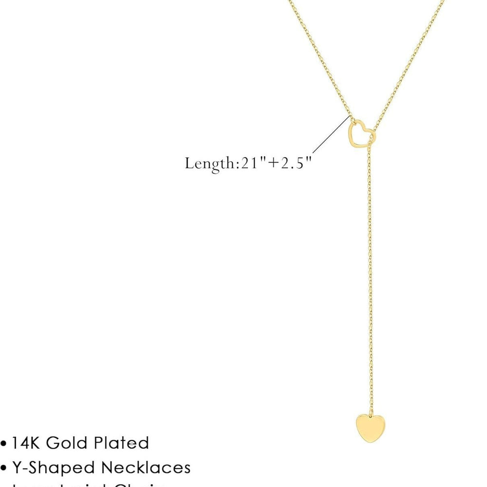 European and american amazon bestseller: double-layer heart necklace - trendy, instagrammable, elegant, sweet, and chic choker for women