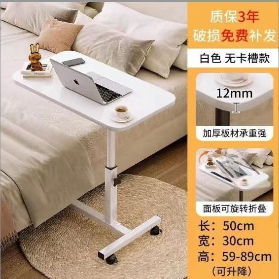 foldable computer desk stand floor reading puzzle stand lazy simple adjustable movable bedside table