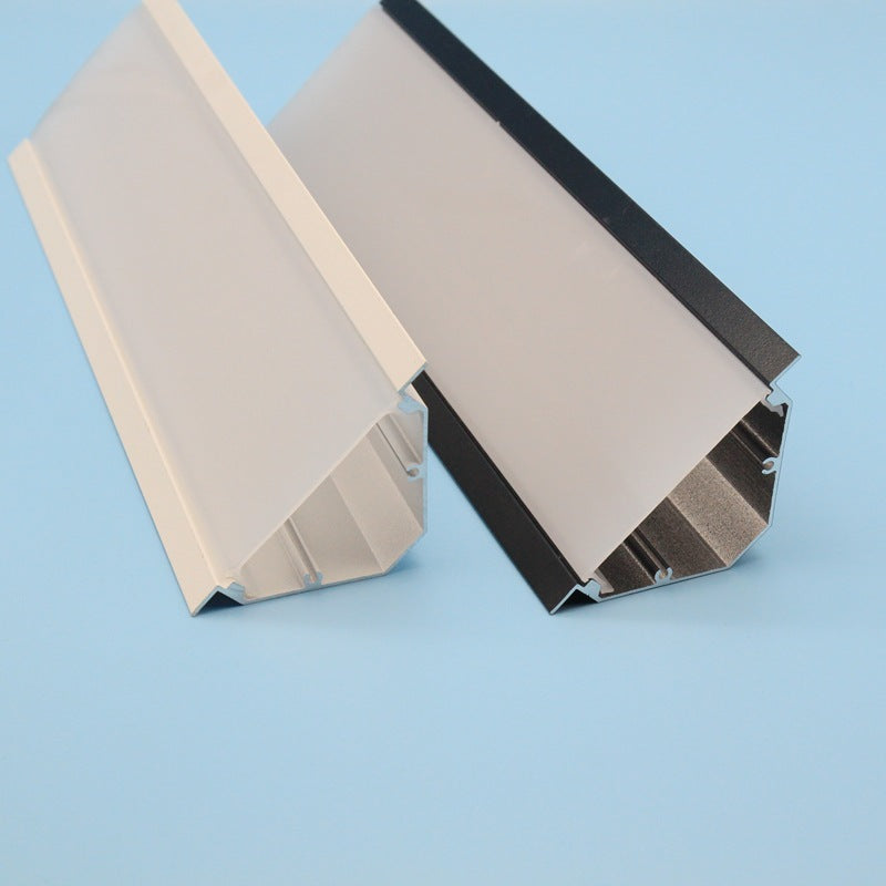 Luminous top corner line light, plaster line light with ceiling-free living room ceiling LED lighting, luminous corner line light