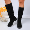 autumn new arrival: plus-size women's casual comfortable european and american style fashionable outerwear boots - wholesale