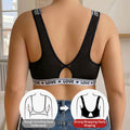 fashionlacesexy bottom women's plus sizeintimates thin breathable beautiful back plaidplus size bra
