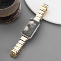 Niche luxury smartwatch for women and men - running & fitness tracker, heart rate monitor, alarm clock, offline payment, and message notifications